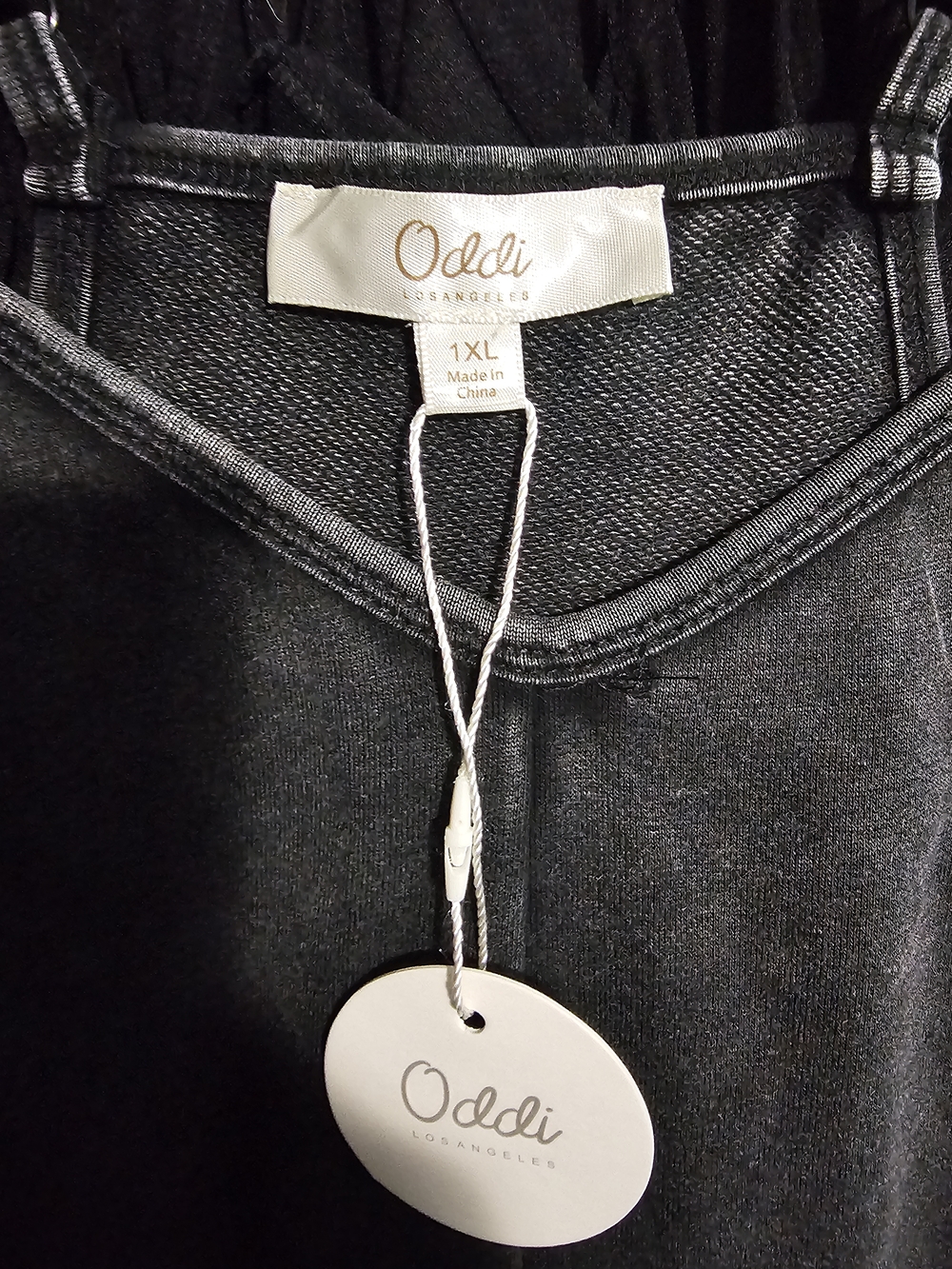 Oddi Ash Black Jumpsuit - Picture 3 of 4